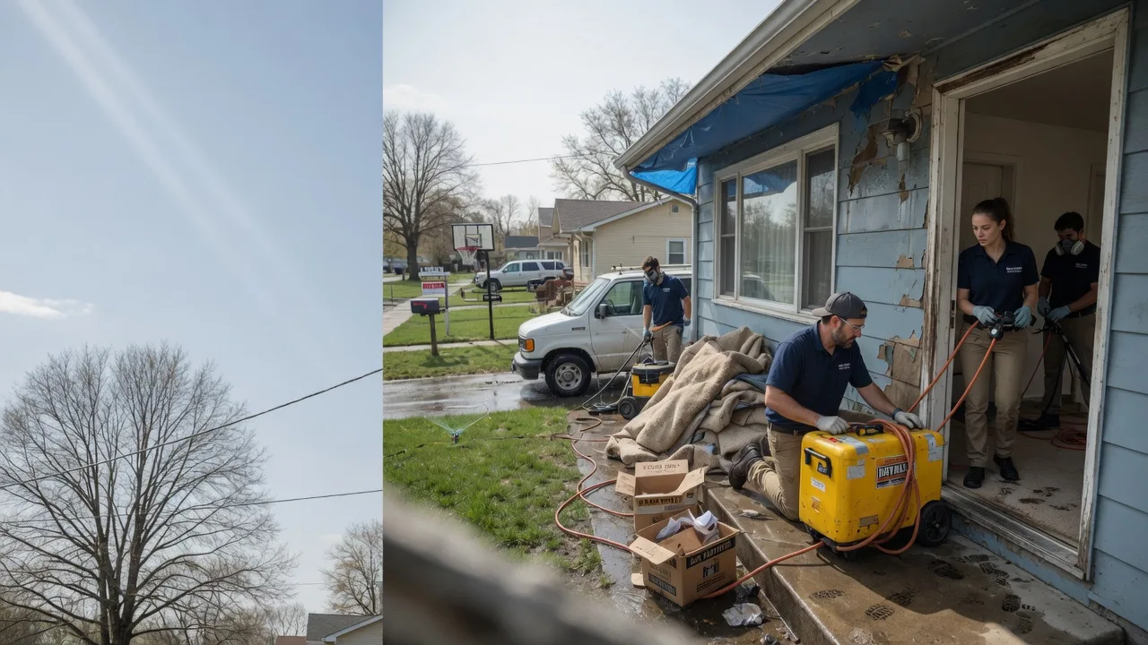 Basement Flood Cleanup in Towner, ND near me